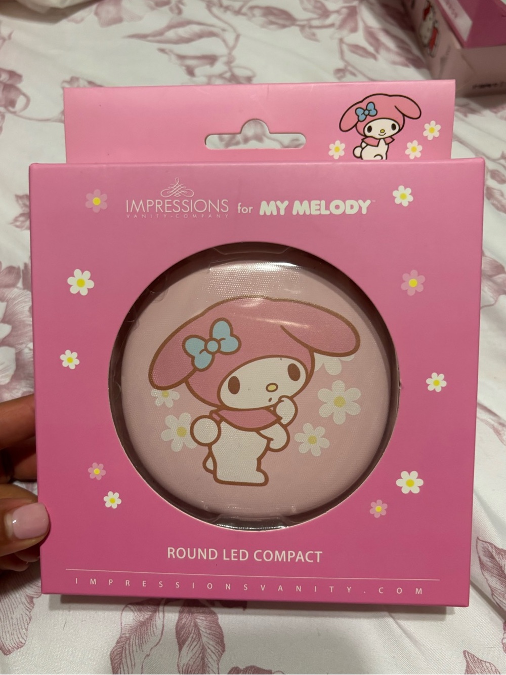 Impressions for My Melody Pink Round LED Compact Mirror